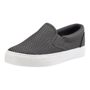 Jenn Ardor Women’s Black Breathable Slip-On Sneakers Size 10